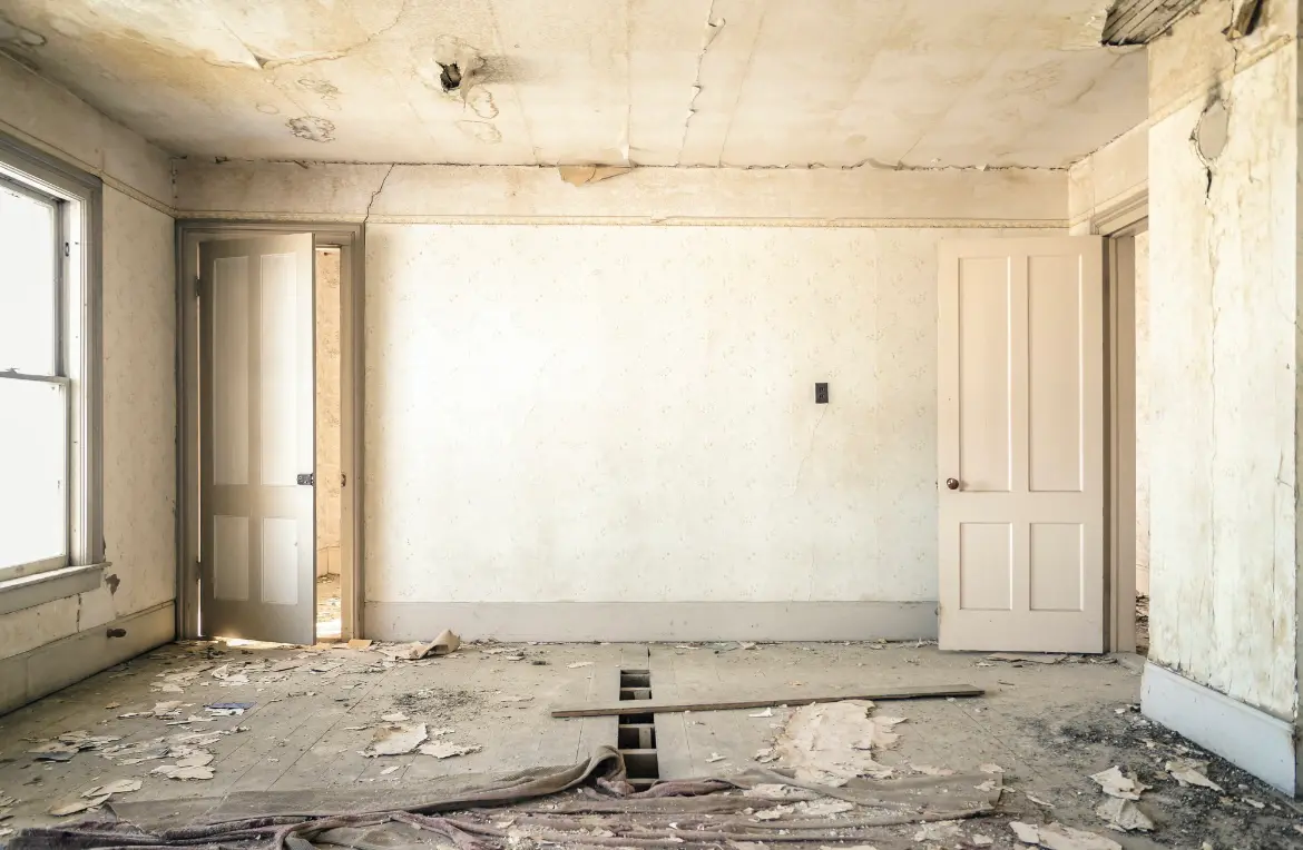 Waste disposal crew managing a cleanout project in Ocean Springs